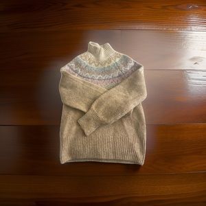 M&S Fair isle wool sweater- size XS